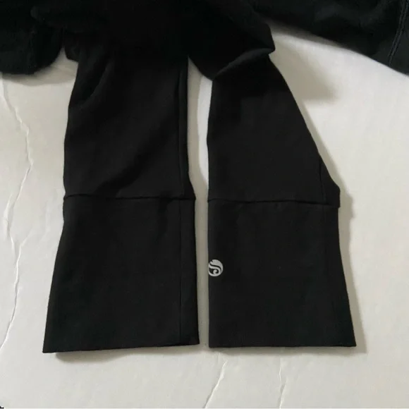 Soma Sport Black Workout Yoga Jacket Zip Up Size Medium Zip Pockets - Picture 8 of 16